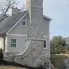 Lexington Natural Thin Stone Veneer Chimney