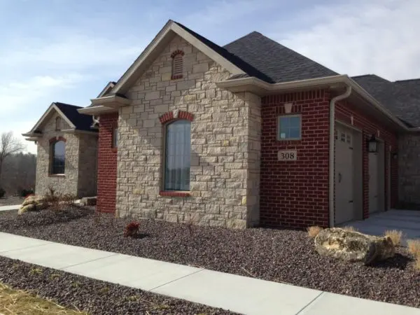 Silver Cloud Natural Thin Stone Veneer Exterior