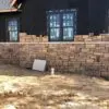 Brentwood Natural Thin Stone Veneer Exterior Installation