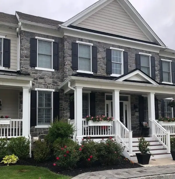 Custom Freeport Real Stone Veneer Exterior