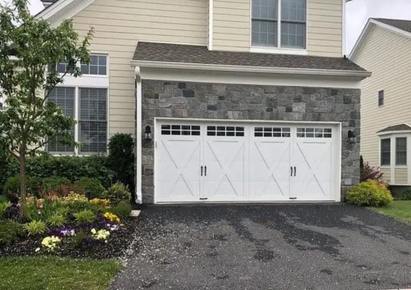 Gallatin Natural Stone Veneer Garage with Custom Color Selection