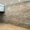 Silver Cloud Natural Stone Veneer Custom Ledgestone 2.25 In Drystack Interior Wall