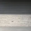 Silver Cloud Natural Stone Veneer Custom Ledgestone 2.25 In Wainscoting