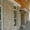 Hazelton Natural Thin Stone Veneer Porch