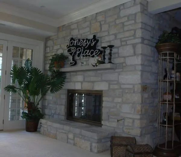 Valencia Real Thin Stone Veneer Custom Tumbled Interior