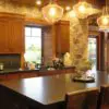 Custom Concord Natural Stone Veneer Blend Kitchen