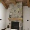 Custom Concord Real Stone Veneer Blend Fireplace