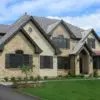 Custom Mosaic Castle Ridge Real Thin Stone Veneer Exterior