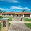 Mediterranean Home Exterior with Cabernet Real Stone Veneer