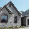 Avondale Real Thin Stone Veneer Exterior with Brick