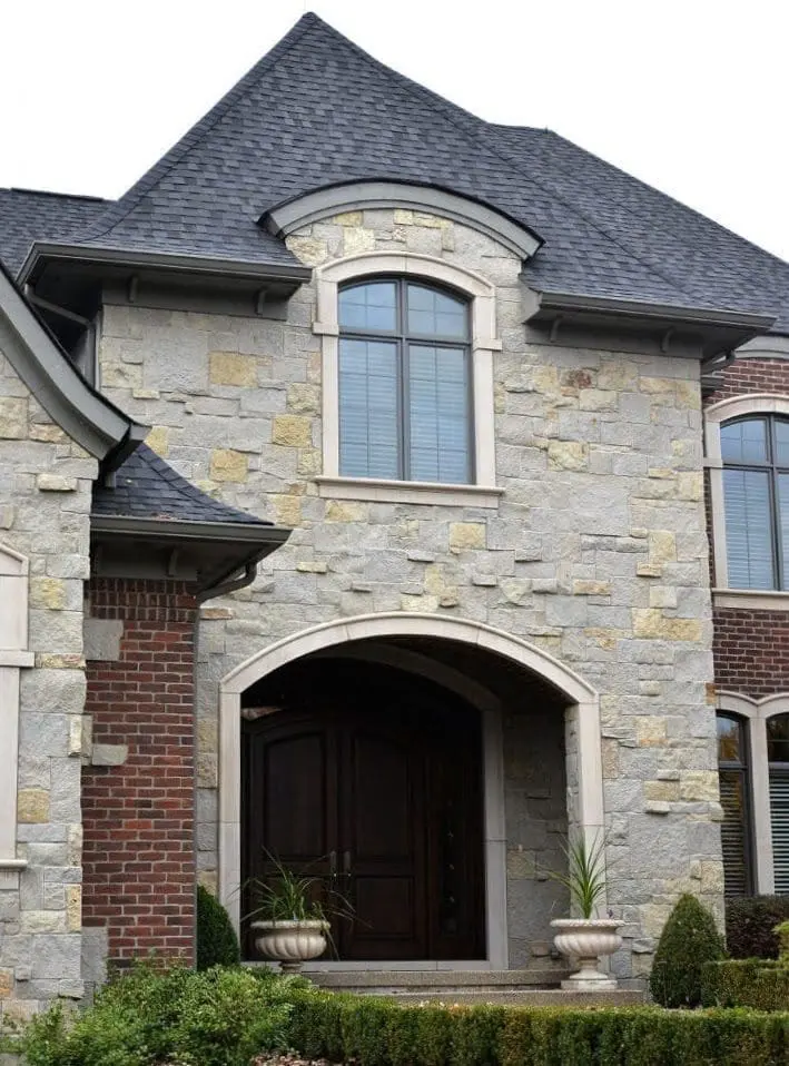 Charcoal Bluff Real Stone Veneer Exterior