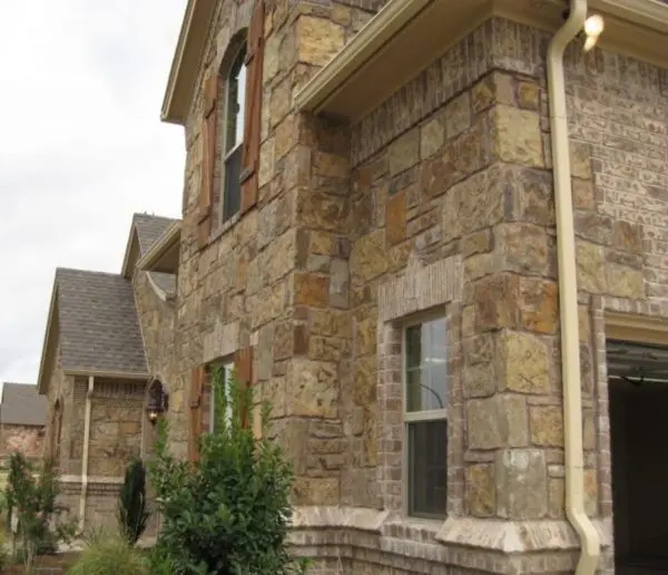 Chestnut Real Thin Stone Veneer Exterior