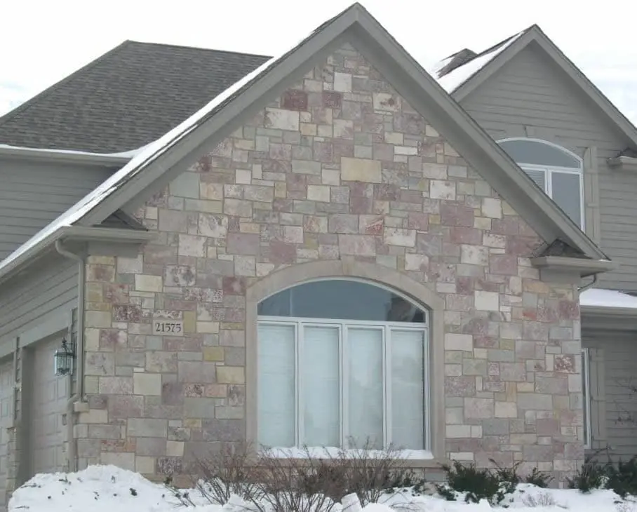 Chilton Natural Thin Stone Veneer Masonry