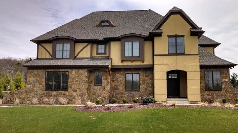 Denali Natural Stone Veneer Home