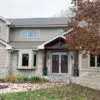 Evanston Ashlar Real Stone Veneer Wainscoting and Accent Wall