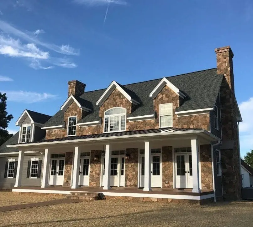 Exterior Natural Stone Veneer Gills Rock