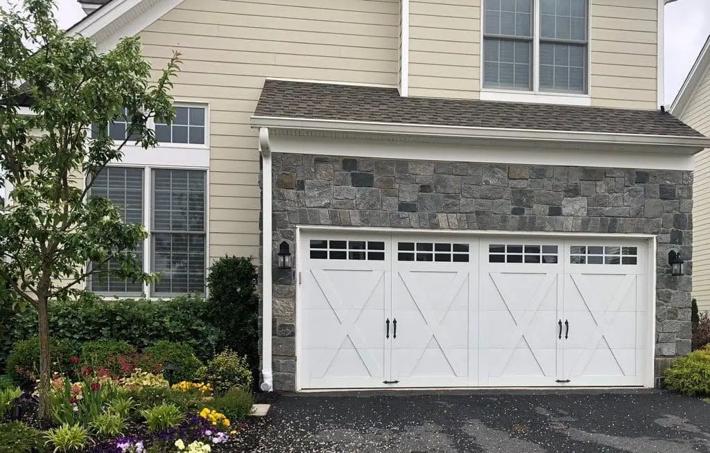 Gallatin Natural Stone Veneer Garage with Custom Color Selection