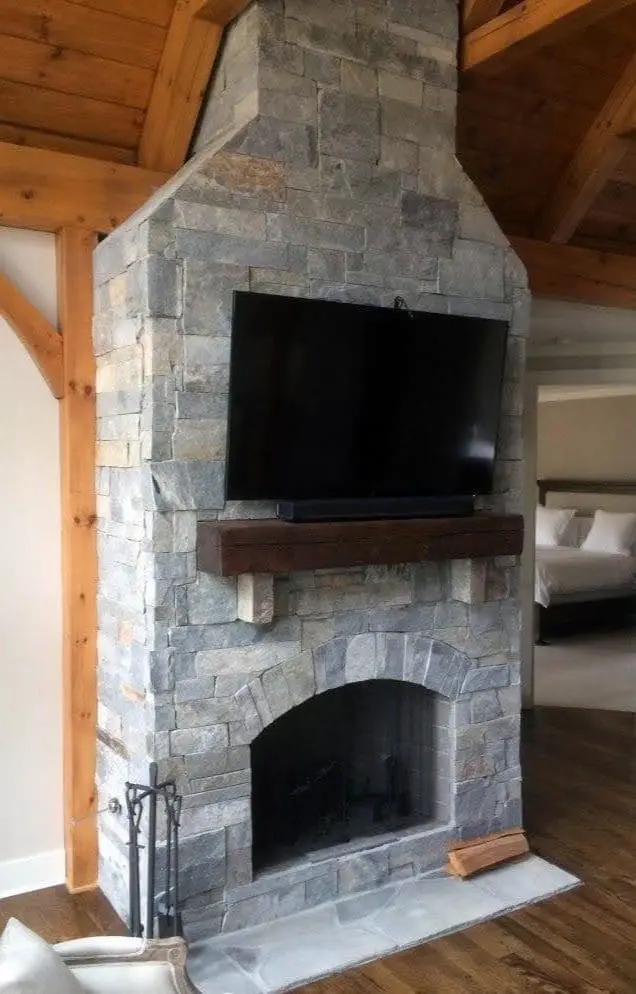 Hampton Interior Drystacked Fireplace