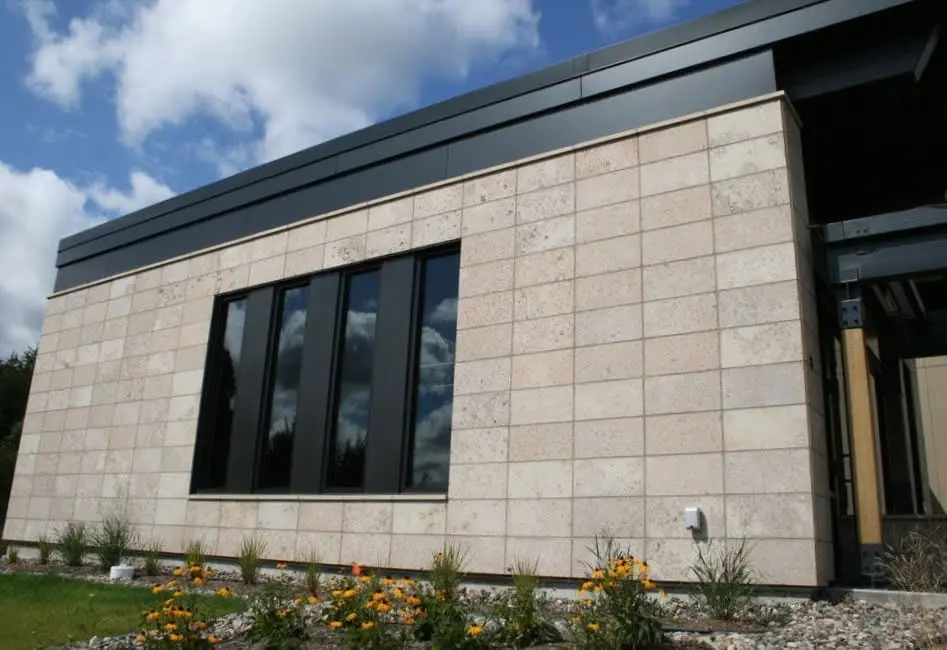 Manchester Thin Stone Veneer Commercial Masonry Close Up