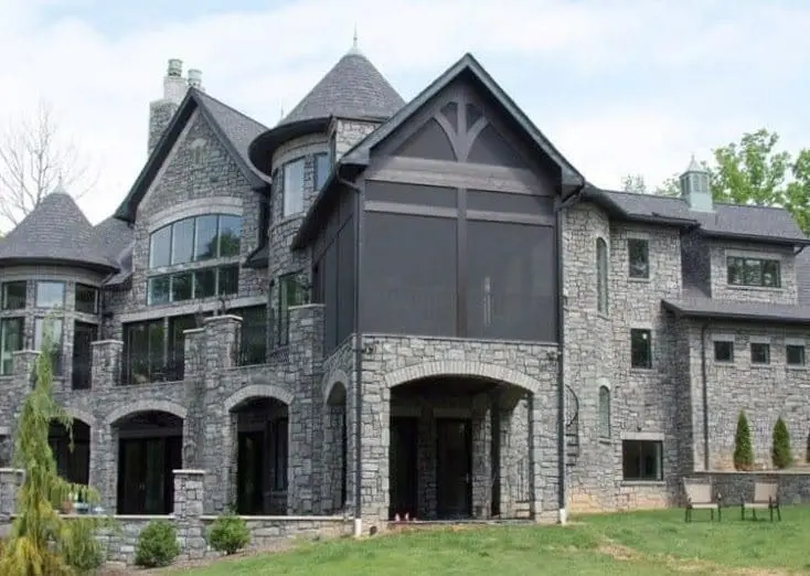 Monroe Real Thin Stone Veneer Exterior