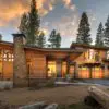 Montana Custom Ledgestone Style Real Thin Stone Veneer Modern Exterior