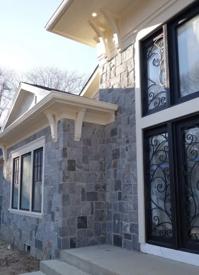 Nantucket Thin Stone Veneer Exterior