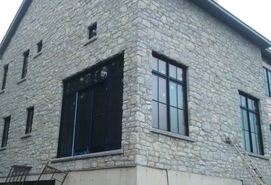 Nottingham Natural Thin Stone Veneer Exterior Siding