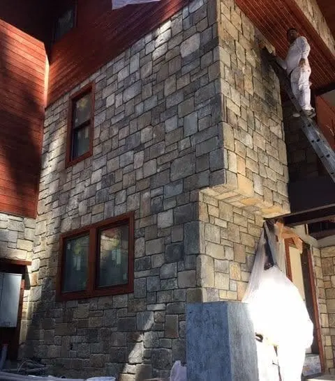 Palmetto Real Thin Stone Veneer Exterior Masonry