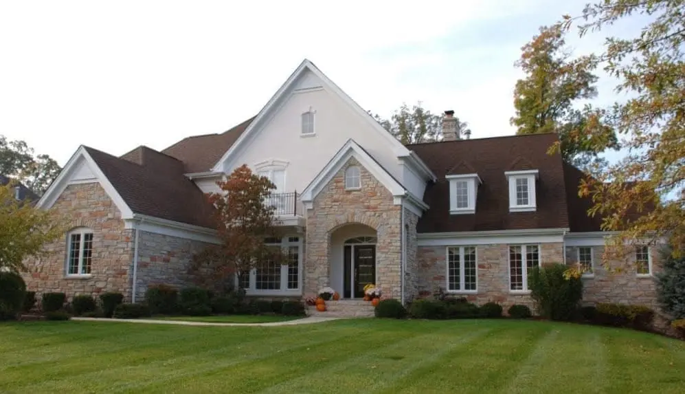 Pennington Natural Stone Veneer Residential Exterior