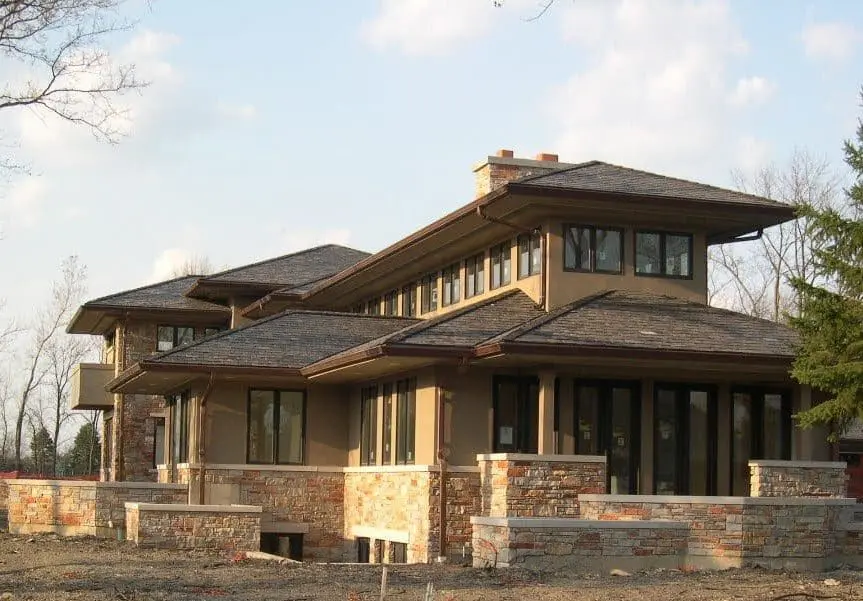 Pennington Real Thin Stone Veneer Home Exterior