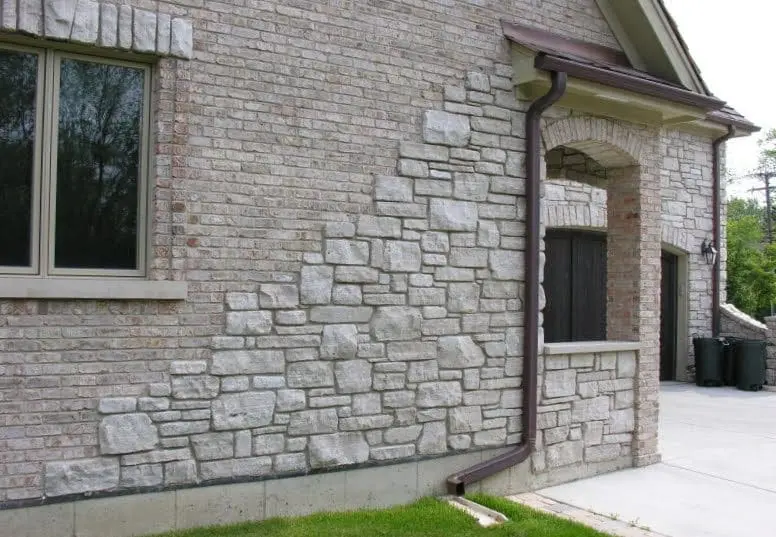 Promenade Tumbled Ashlar Style Real Stone Veneer Masonry