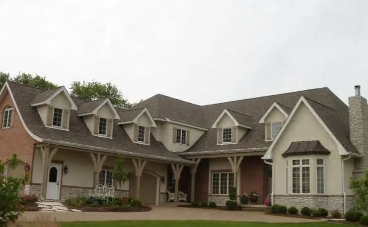 Promenade Tumbled Natural Stone Veneer Exterior