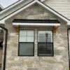 Roanoke Custom Dark Natural Stone Veneer Accent Wall