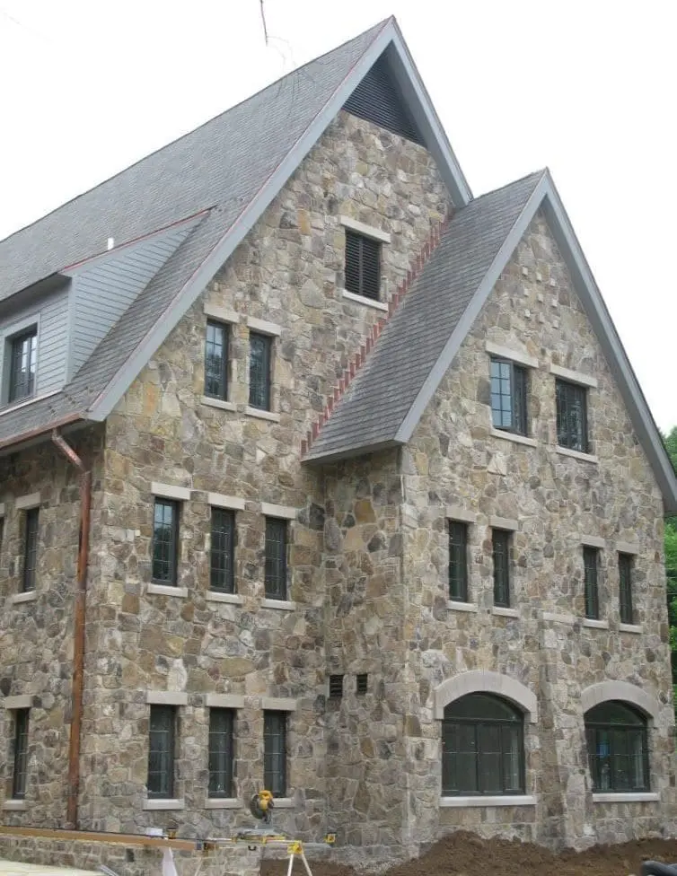 Tahoe Real Thin Stone Veneer Commercial Exterior