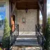 Tuscan Antique Tumbled Natural Stone Veneer Entrance