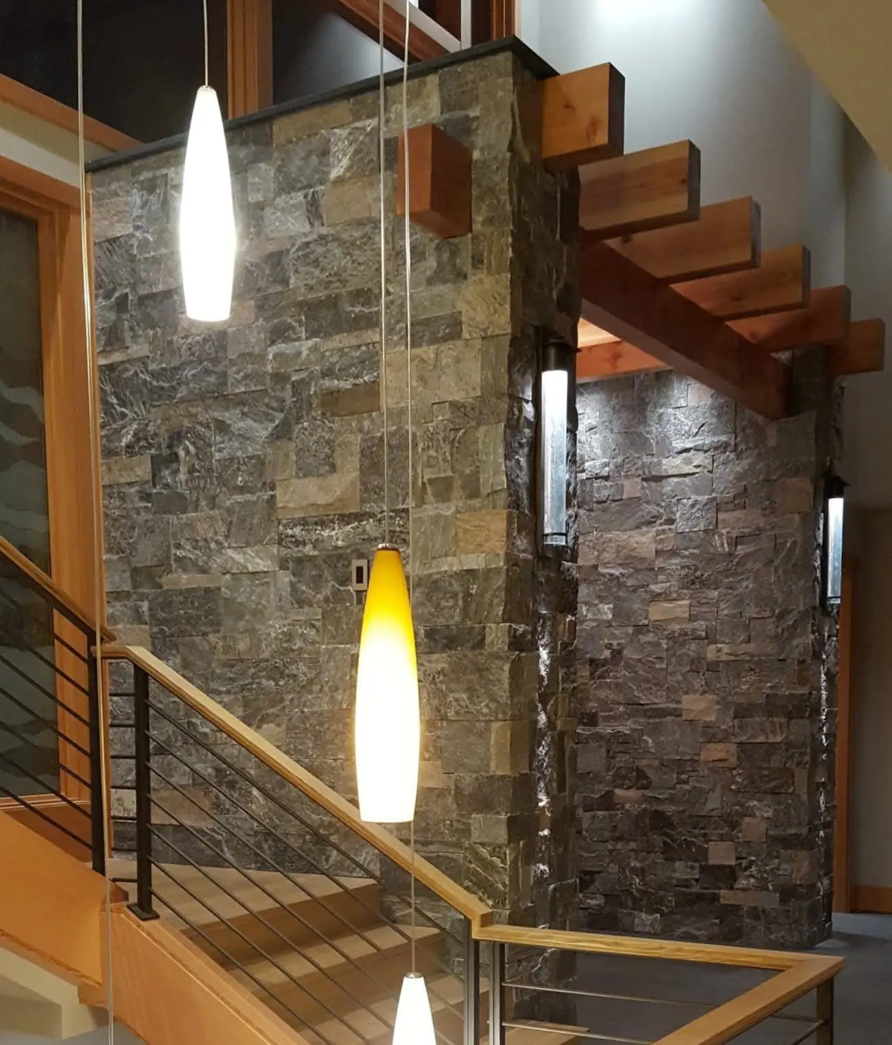 Vancouver Real Stone Veneer Custom Drystack Interior