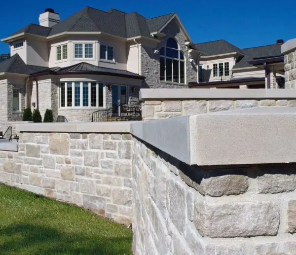 Edison Natural Thin Stone Veneer Outdoor Wall