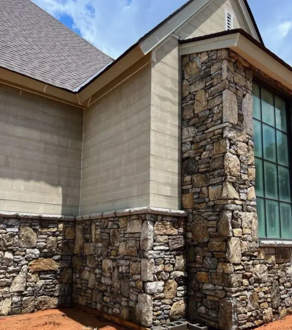 Pinedale Real Thin Stone Veneer Drystack Exterior