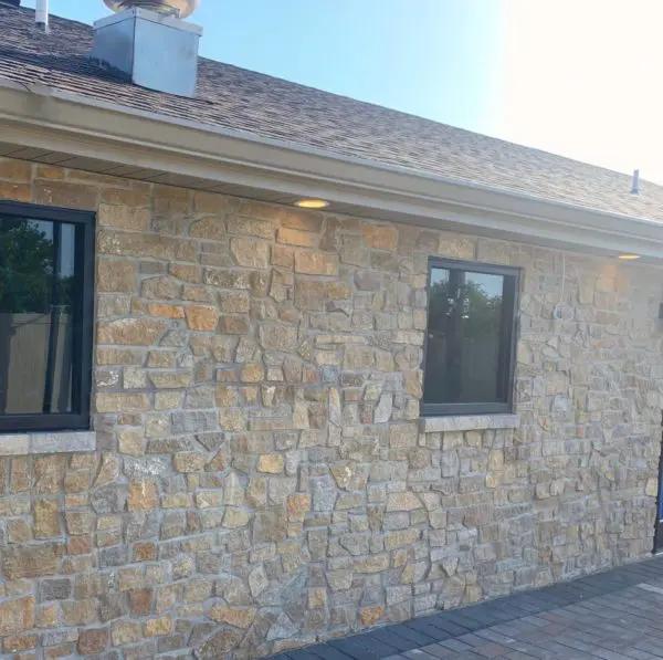 Salina Natural Thin Stone Veneer Custom Natural Finish Exterior