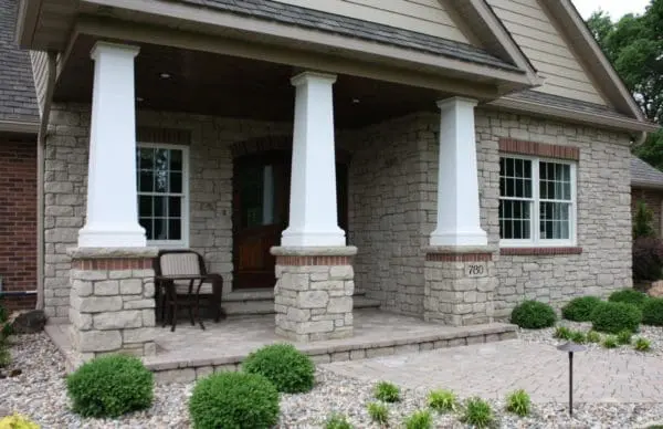 Stratford Real Thin Stone Veneer Exterior Custom Light Tones Only