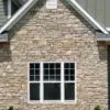 Abingdon Natural Thin Stone Veneer Exterior Accent Wall