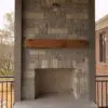 Atherton Real Thin Stone Veneer Drystack Fireplace
