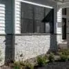 Whittier Real Thin Stone Veneer Front Entrance