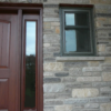 Seward Real Thin Stone Veneer Entrance Installation