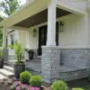 Duluth Real Stone Veneer Pillars