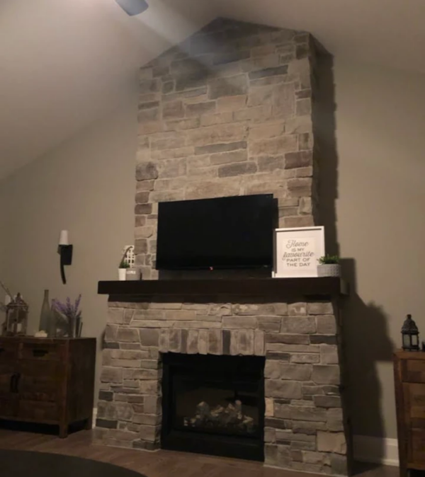 Nome Natural Thin Veneer Fireplace