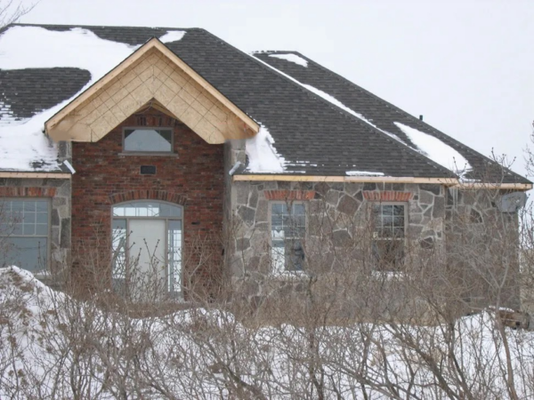 Scarsdale Real Thin Stone Veneer Exterior Close Up