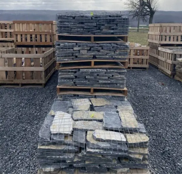 Balkan Natural Thin Stone Veneer Pallets