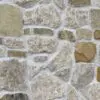 Colonial and Chateau with Large Pieces Real Stone Veneer Close Up