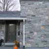 Custom Astoria Natural Stone Veneer with Sawn Heights Exterior and Custom Color (Less Pink)